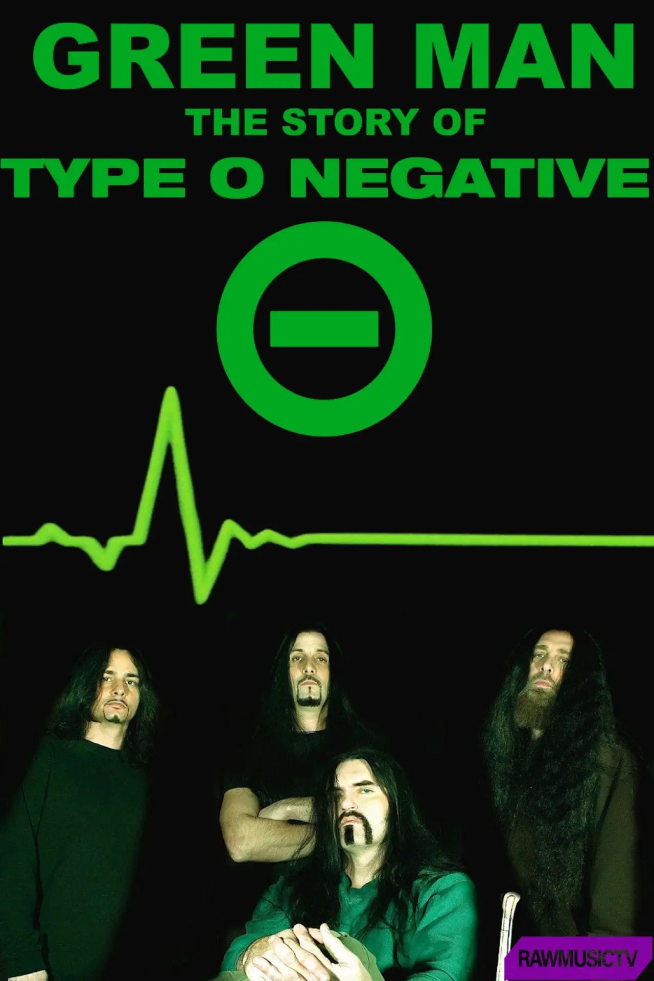 Plakat filmowy "Green Man - The Story of Type O Negative"
