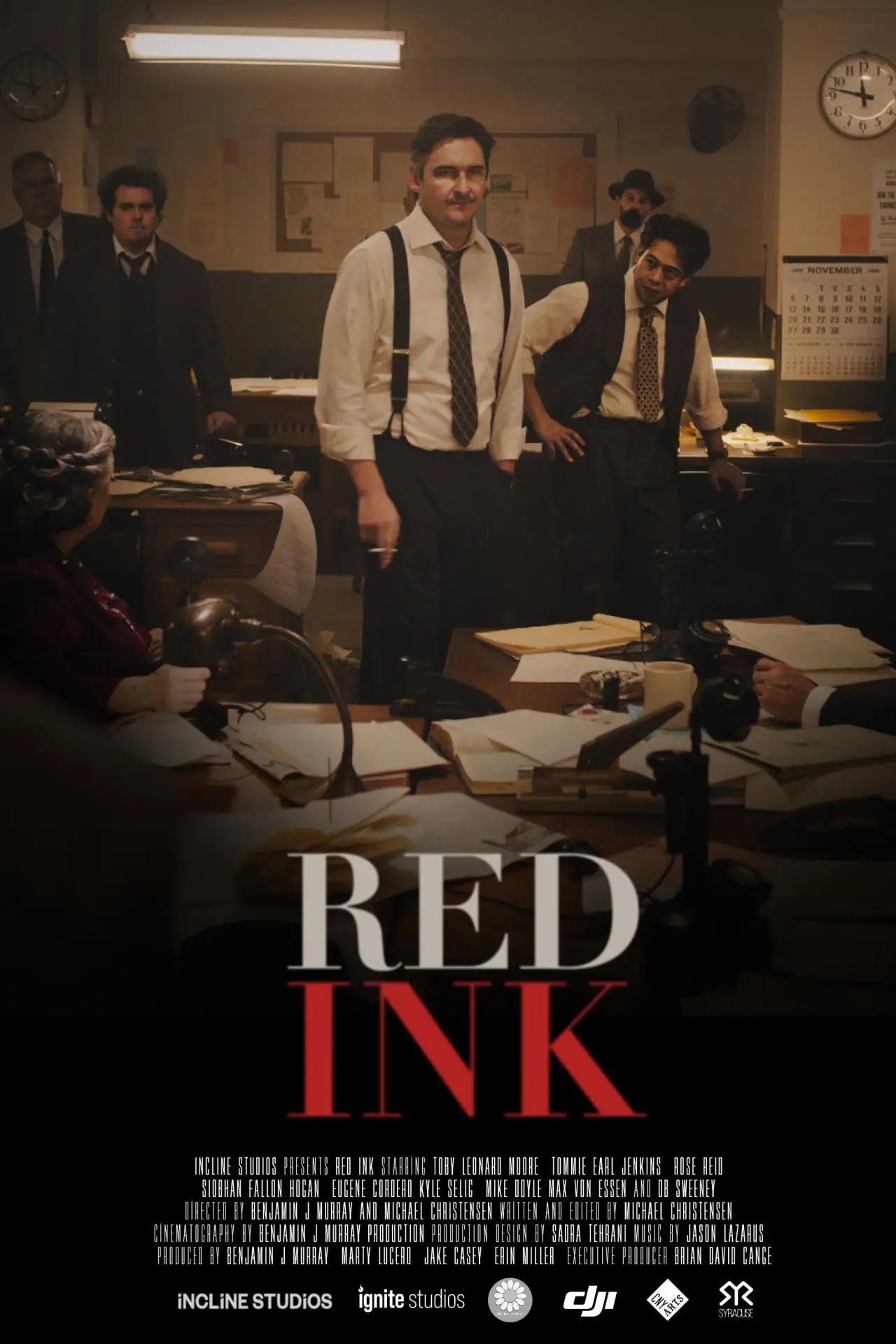 Plakat filmowy "Red Ink"