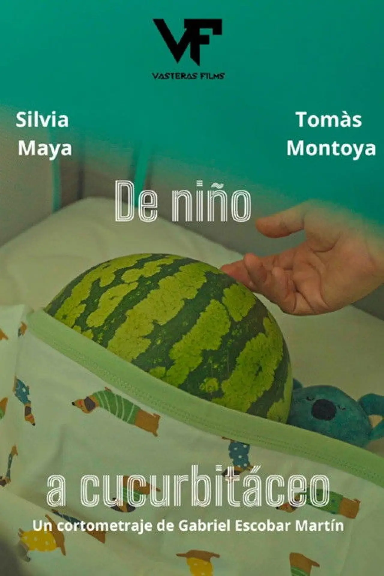 Plakat filmowy "De niño a cucurbitáceo"