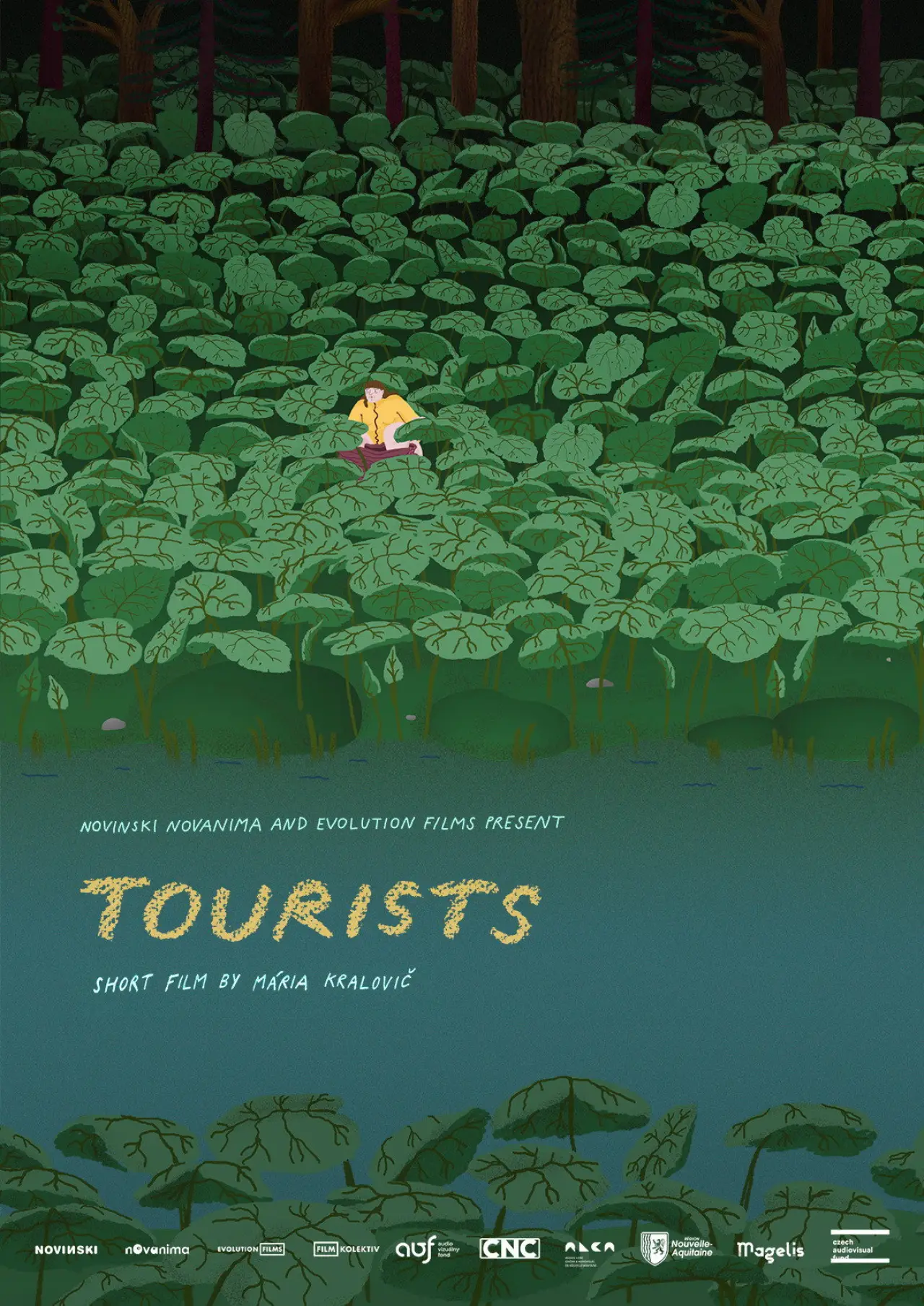 Plakat filmowy "Turisti"