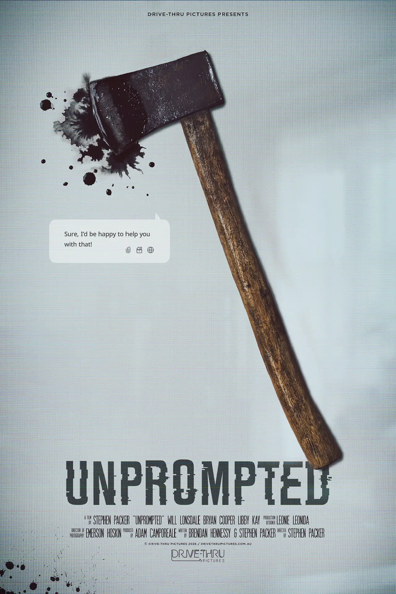 Plakat filmowy "Unprompted"