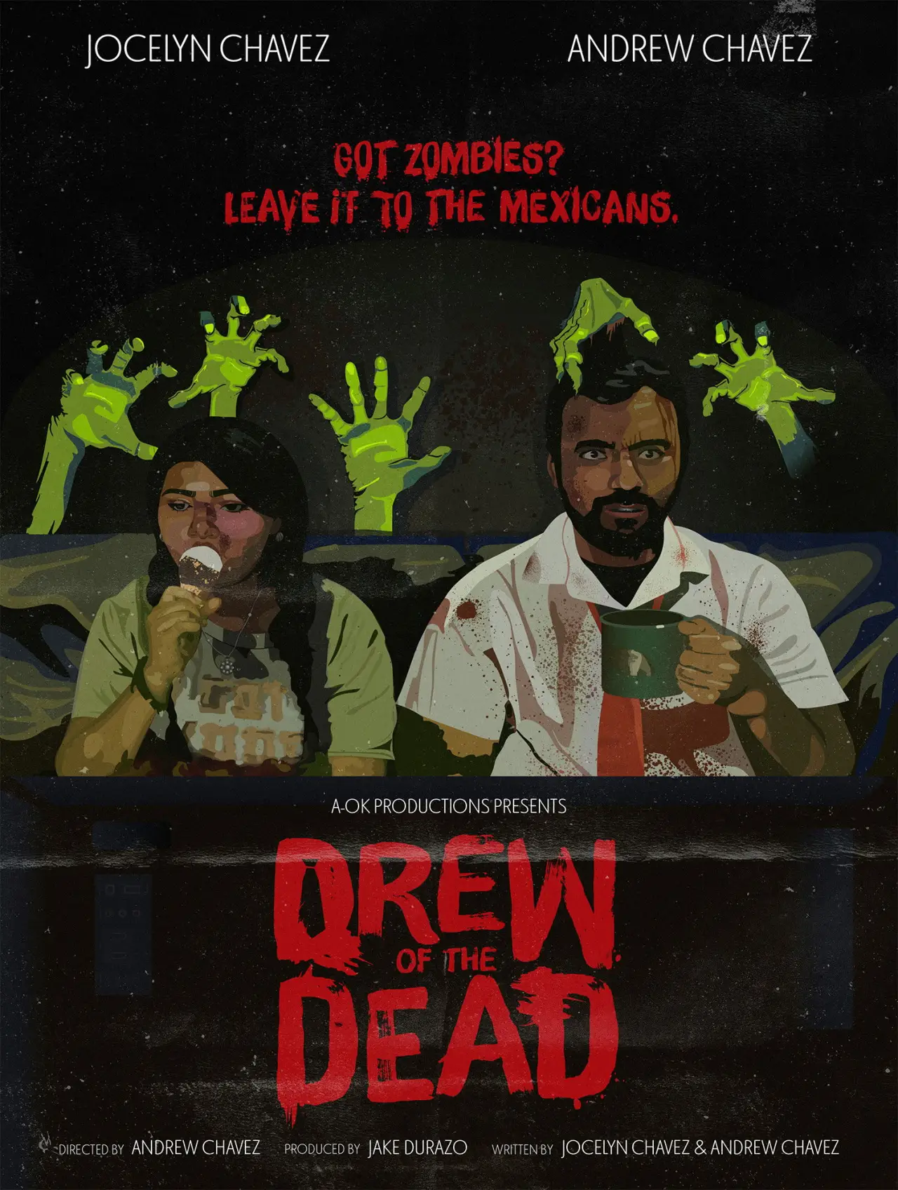 Plakat filmowy "Drew of the Dead"