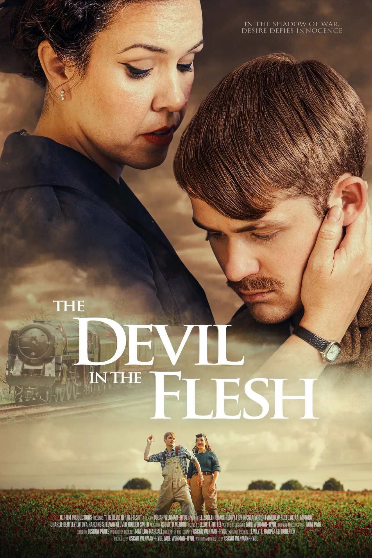 Plakat filmowy "The Devil in the Flesh"