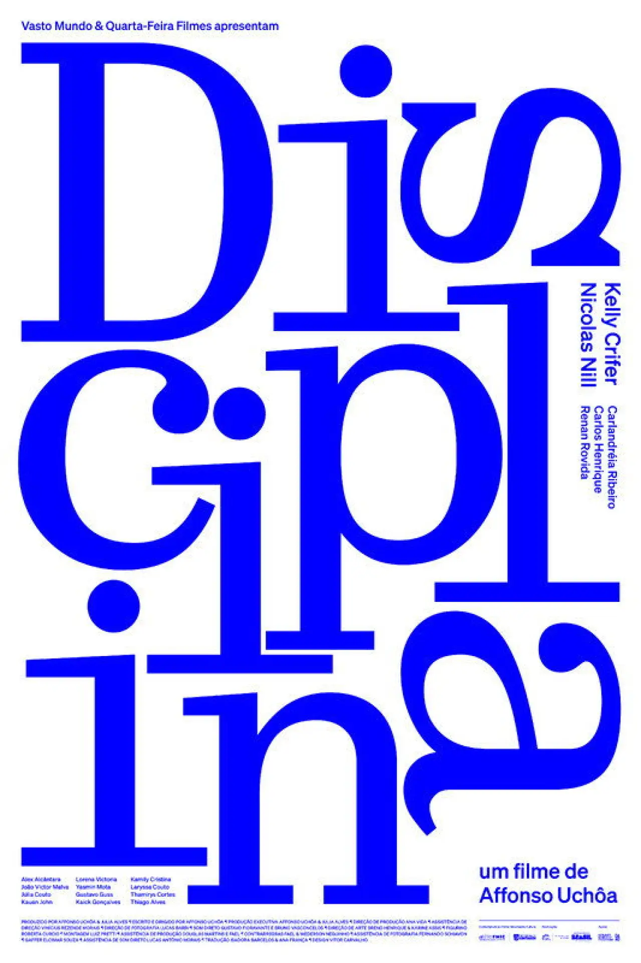 Plakat filmowy "Disciplina"