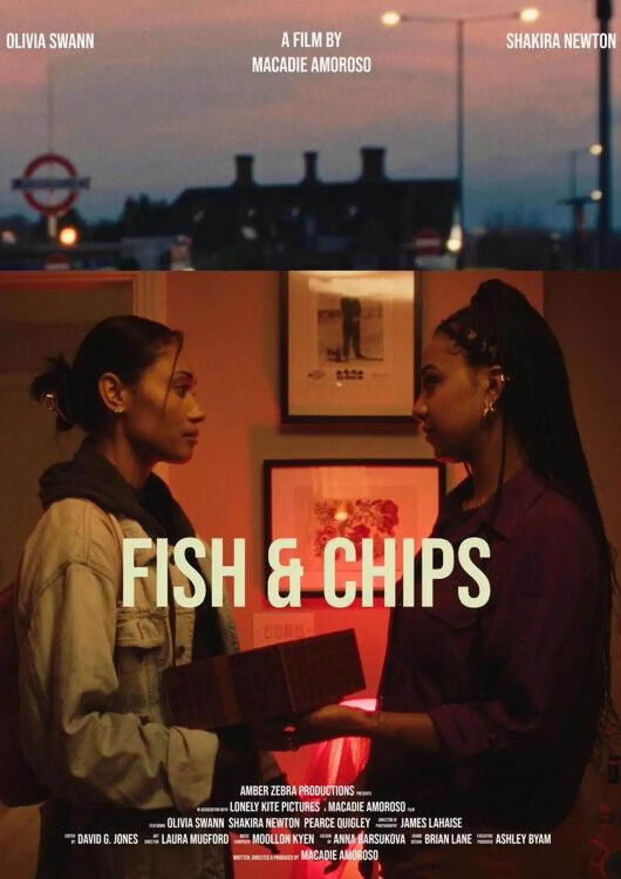 Plakat filmowy "Fish & Chips"