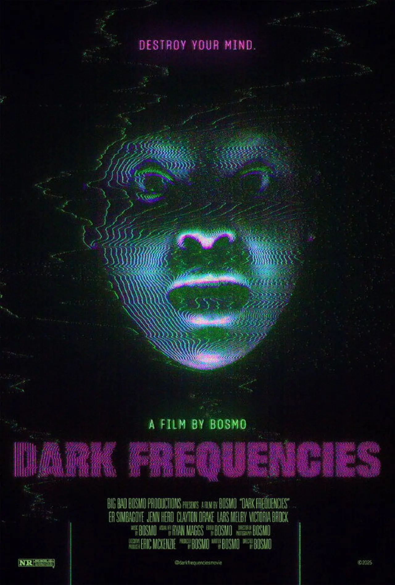 Plakat filmowy "Dark Frequencies"