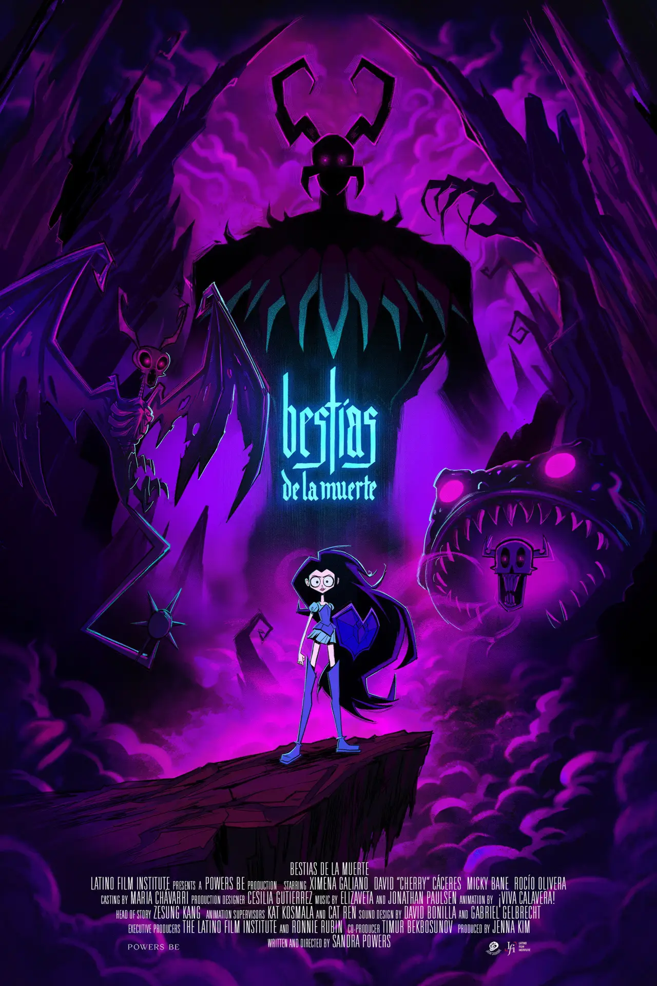 Plakat filmowy "Bestias de la Muerte"