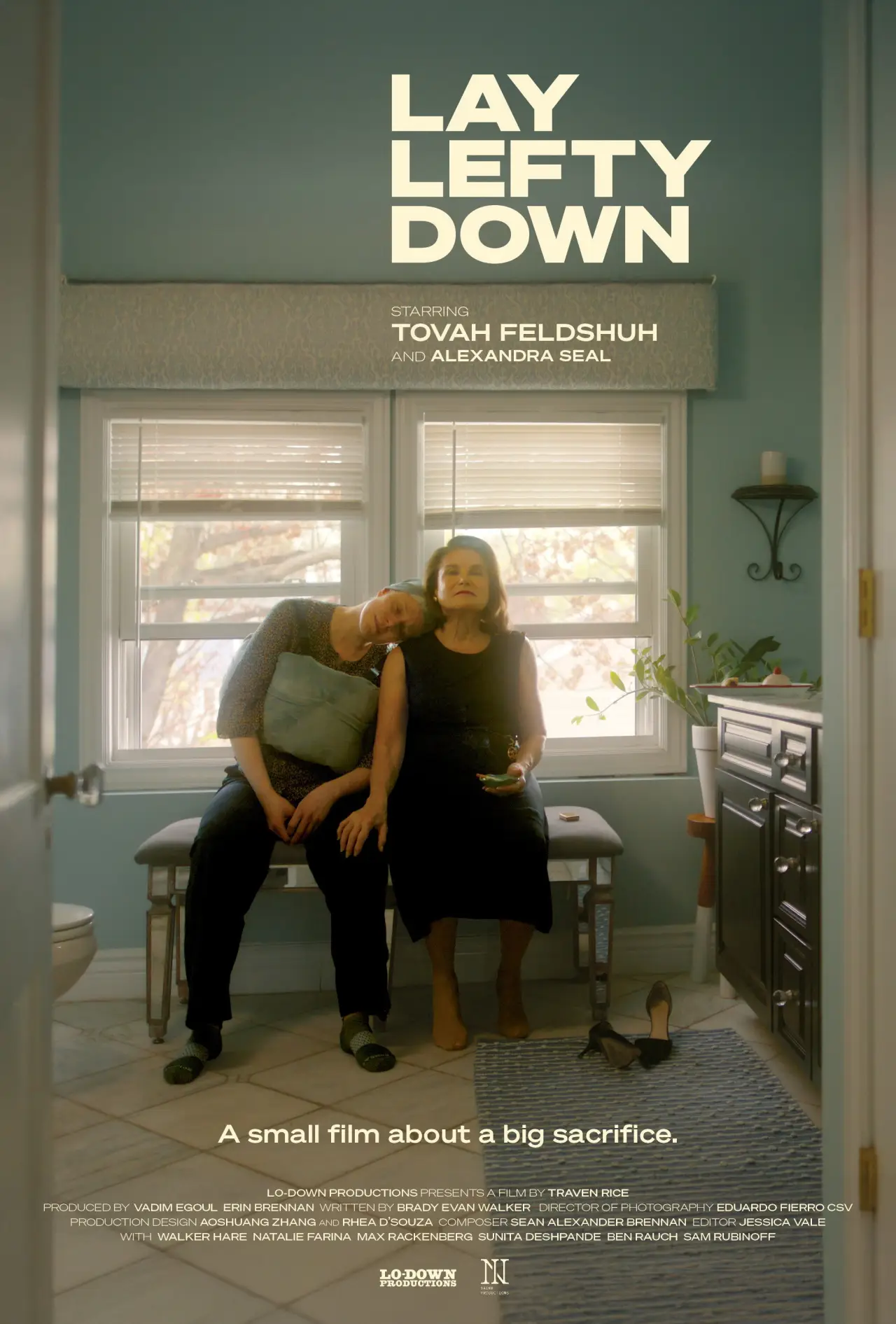 Plakat filmowy "Lay Lefty Down"