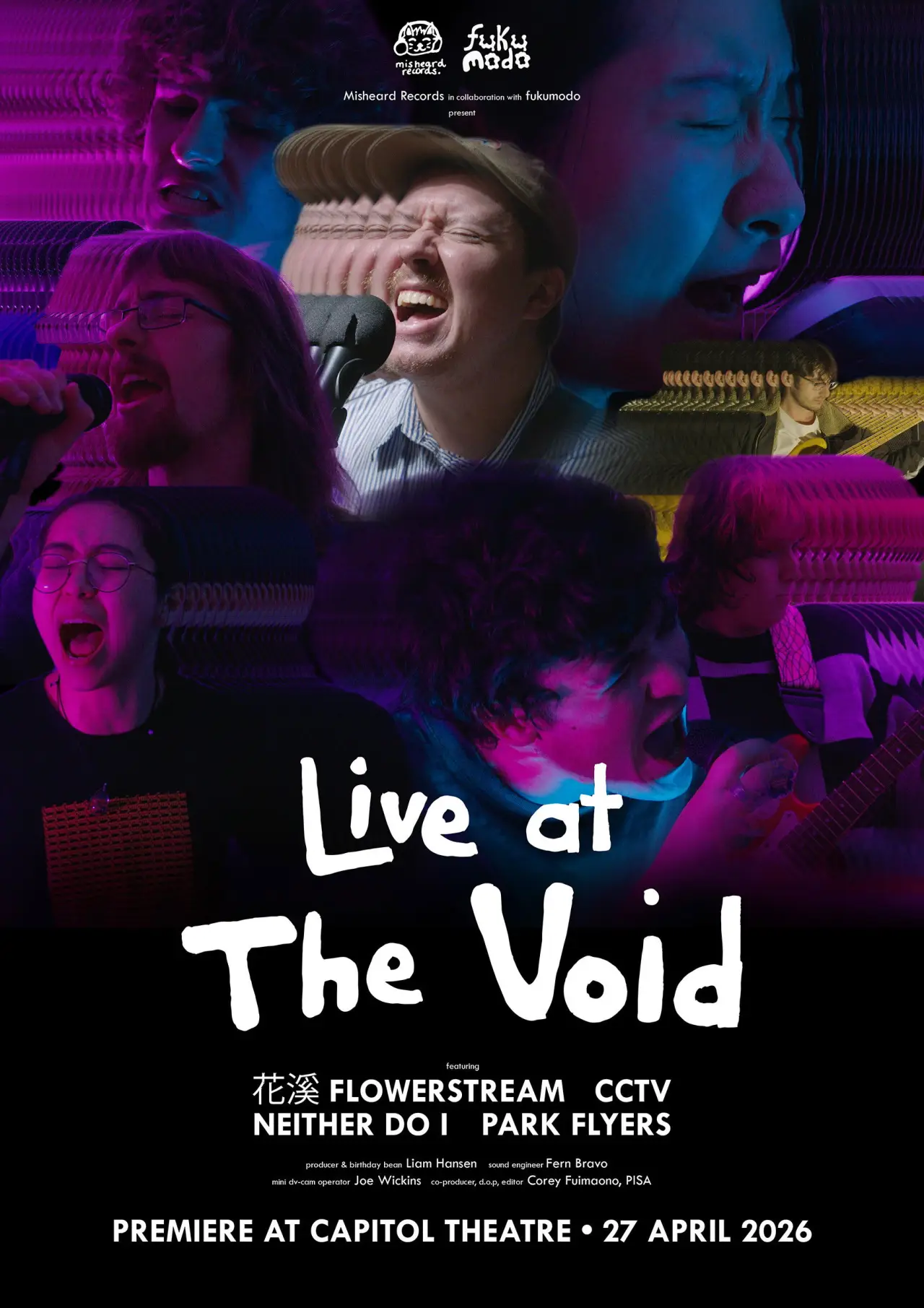 Plakat filmowy "Live At The Void"