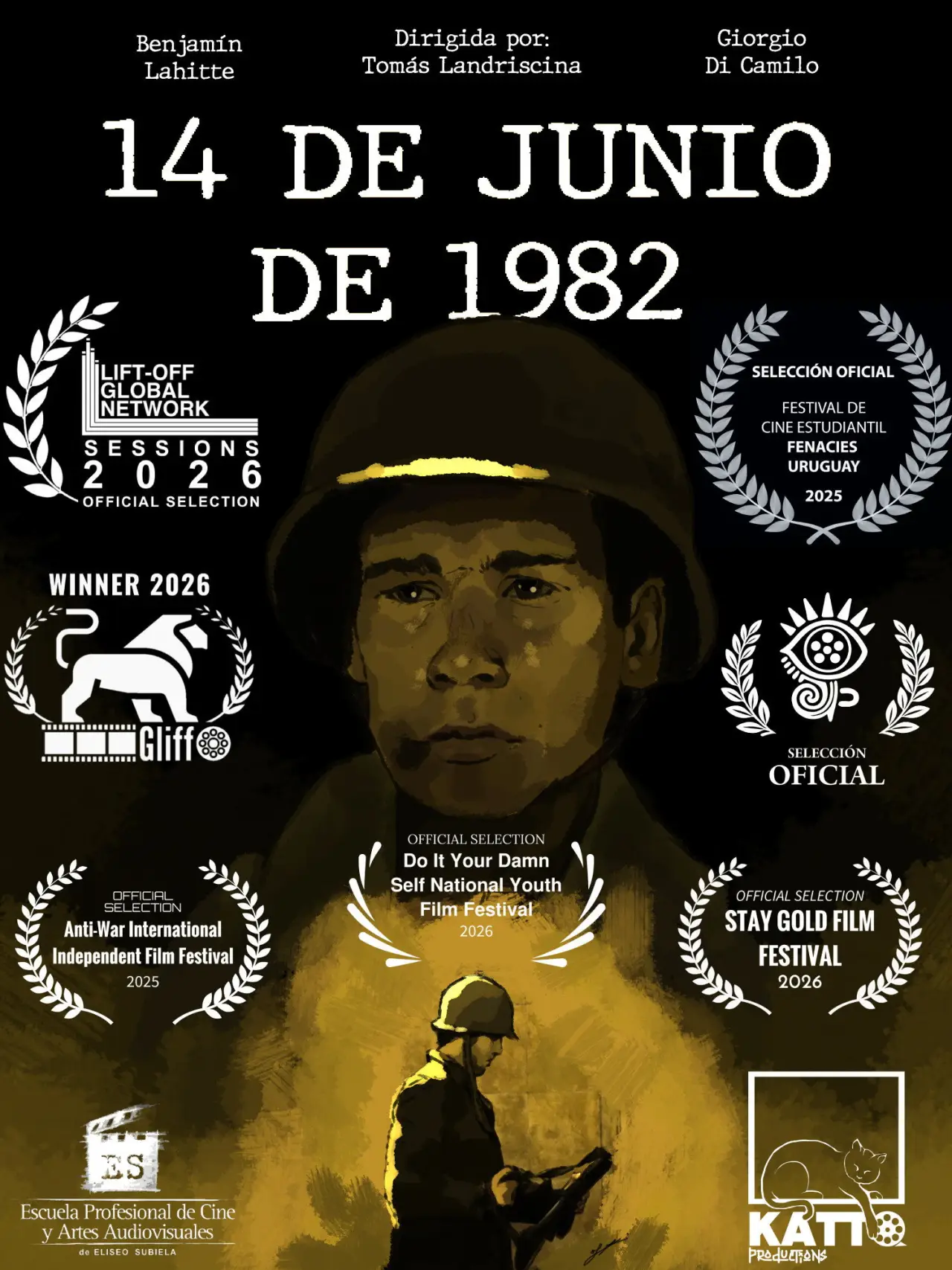Plakat filmowy "14 de junio de 1982"
