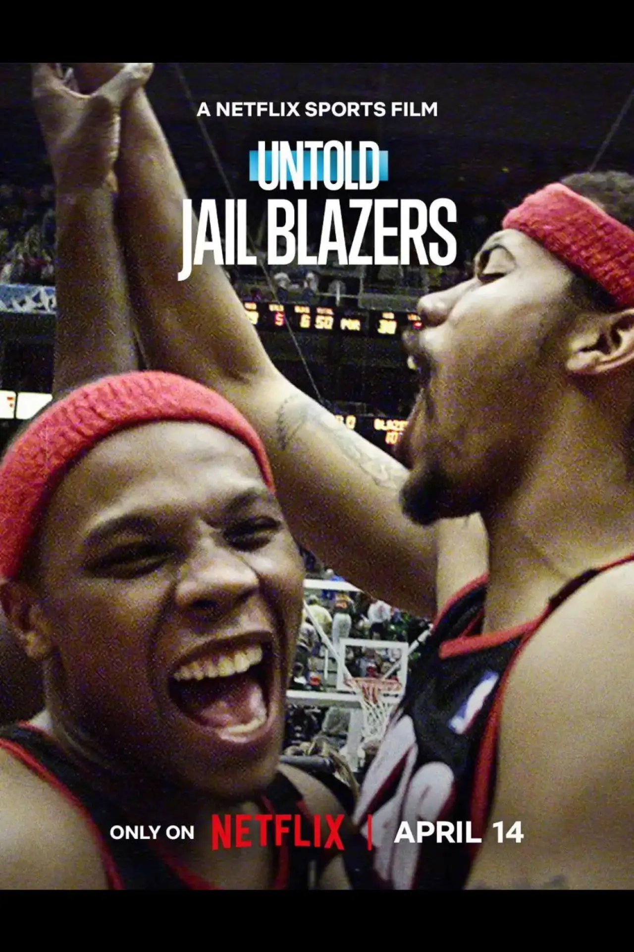 Plakat filmowy "Untold: Jail Blazers"