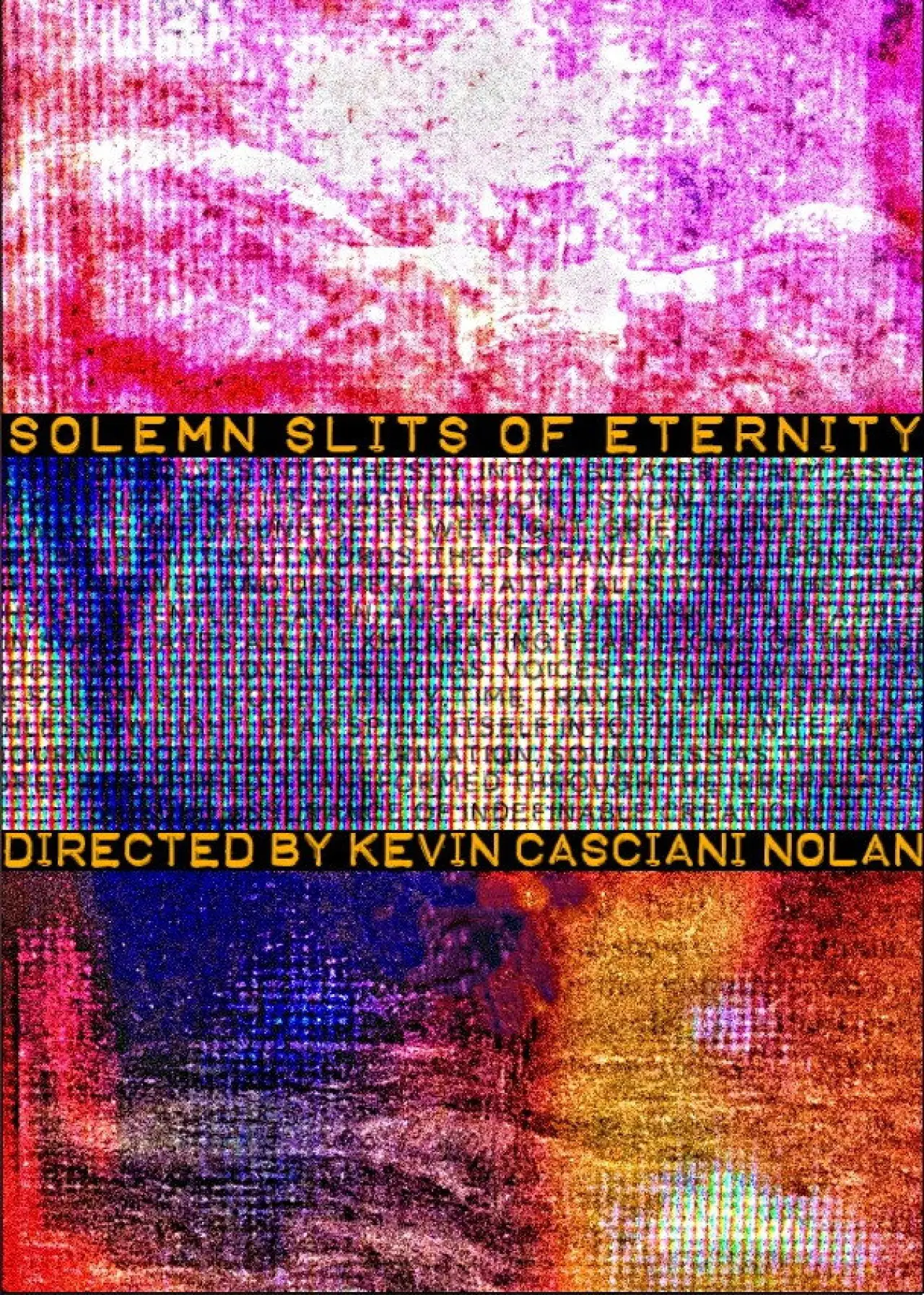 Plakat filmowy "Solemn Slits Of Eternity"