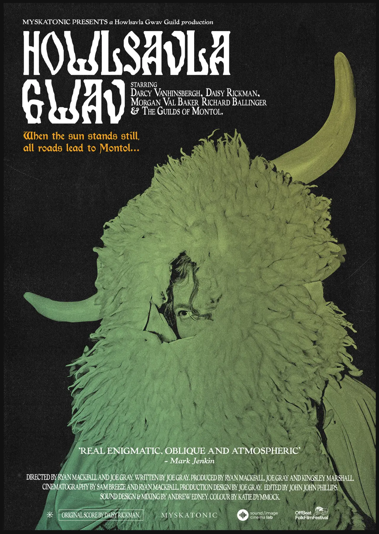 Plakat filmowy "Howlsavla Gwav"