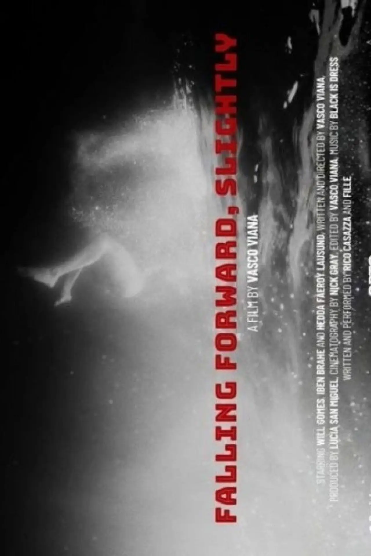 Plakat filmowy "Falling Forward, Slightly"