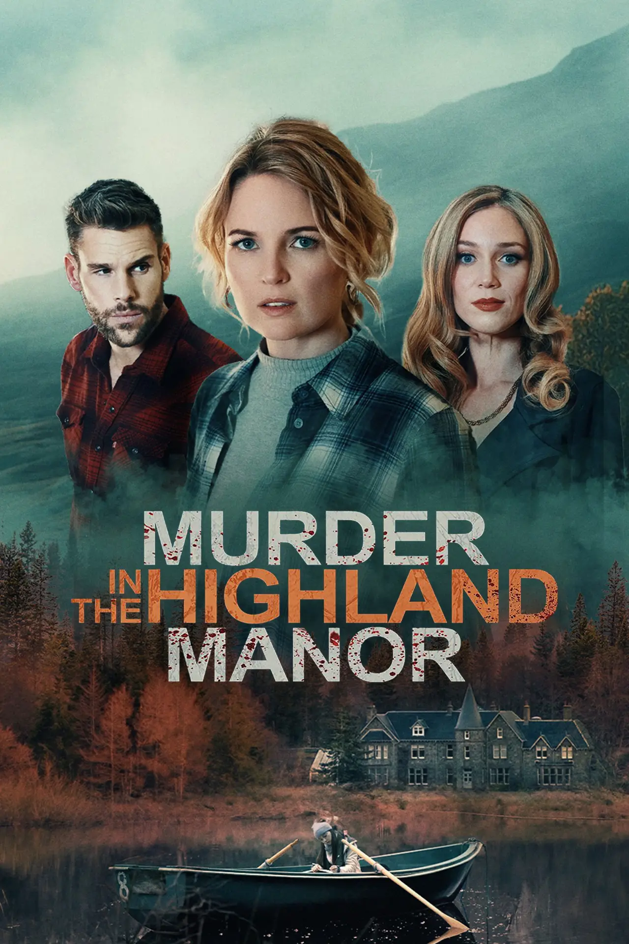 Plakat filmowy "Murder in the Highland Manor"