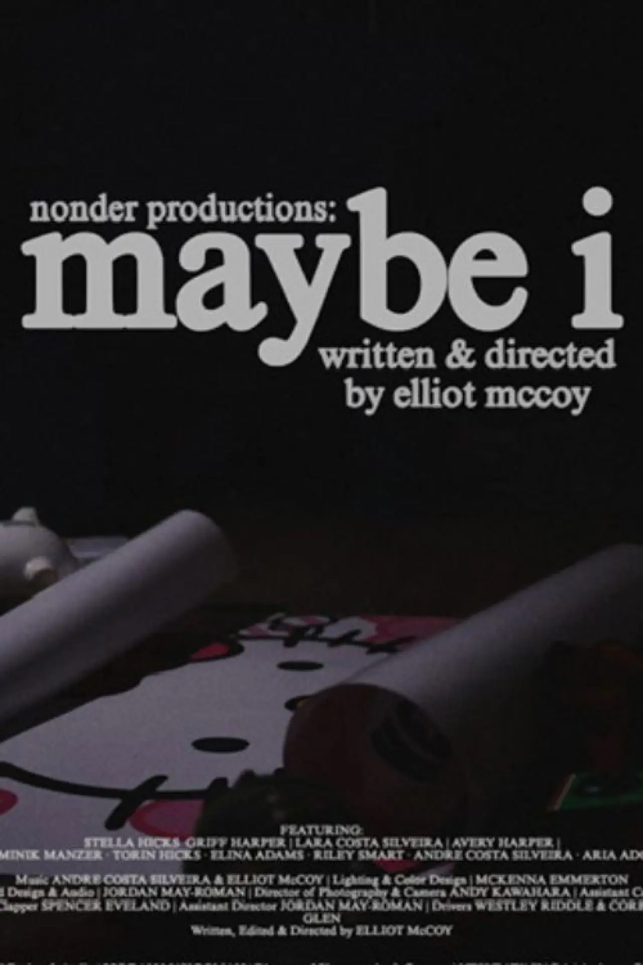 Plakat filmowy "Maybe I"