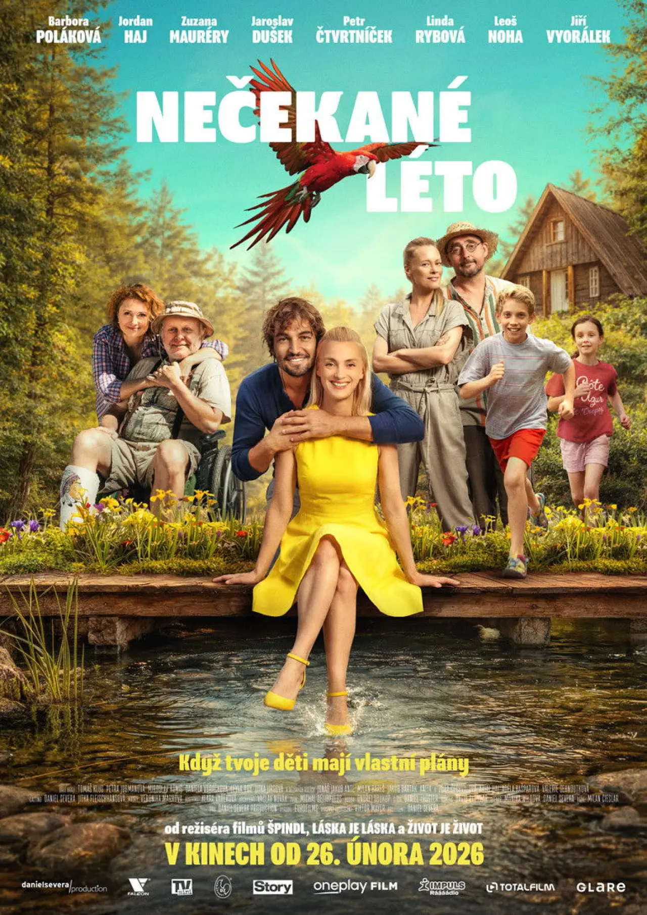 Plakat filmowy "Nečekané léto"