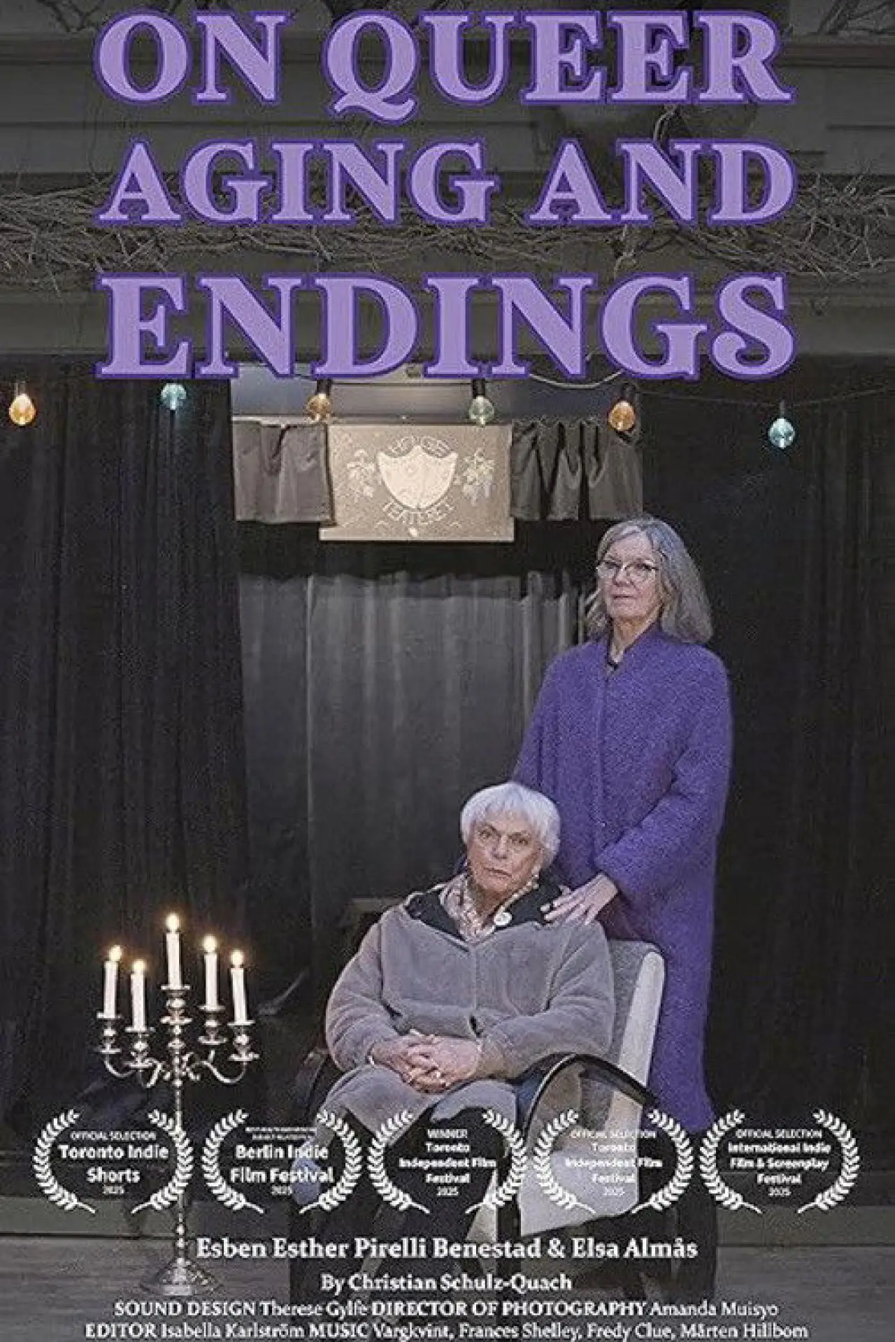 Plakat filmowy "On Queer Aging and Endings"