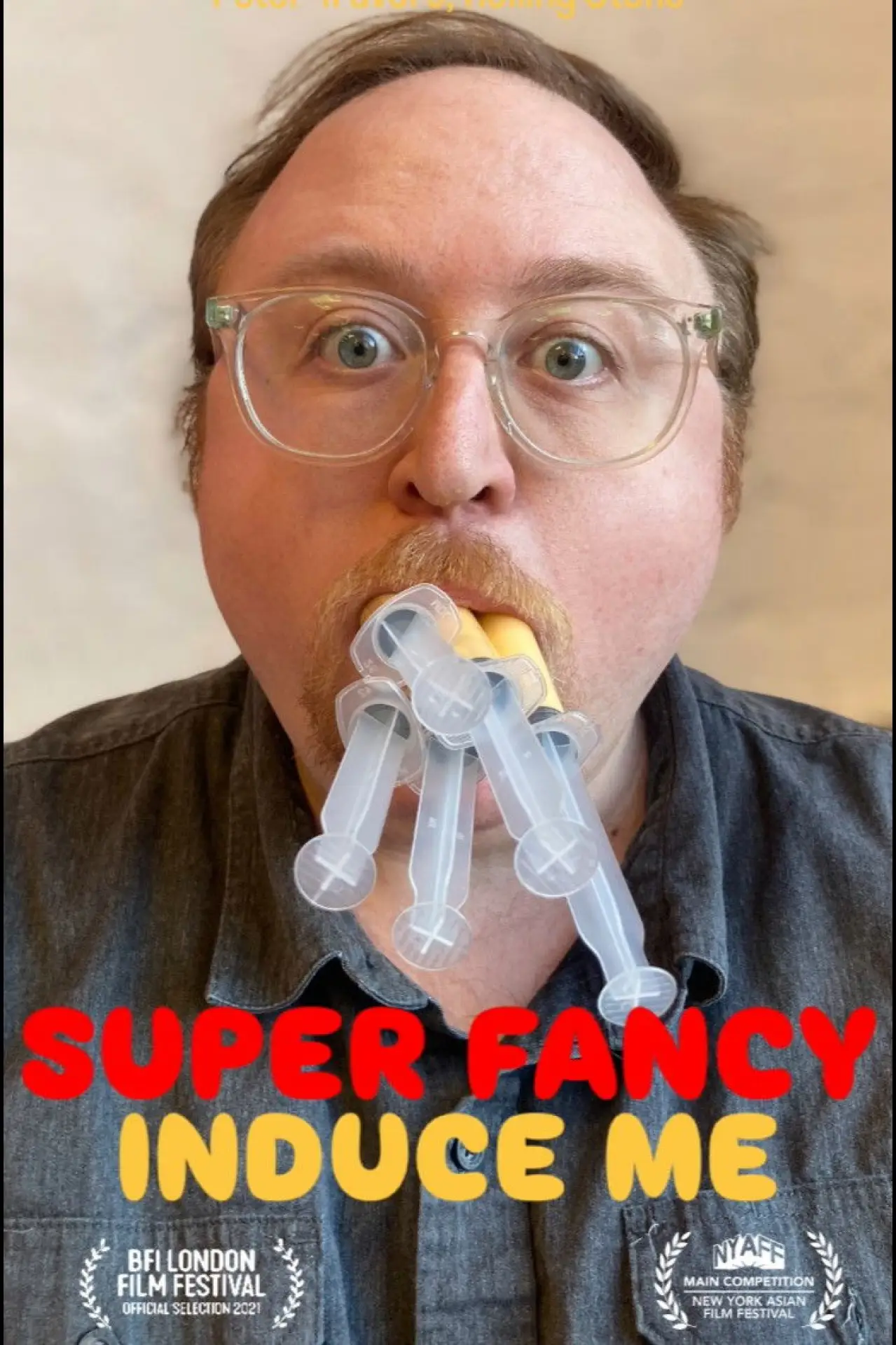 Plakat filmowy "Super Fancy Induce Me"