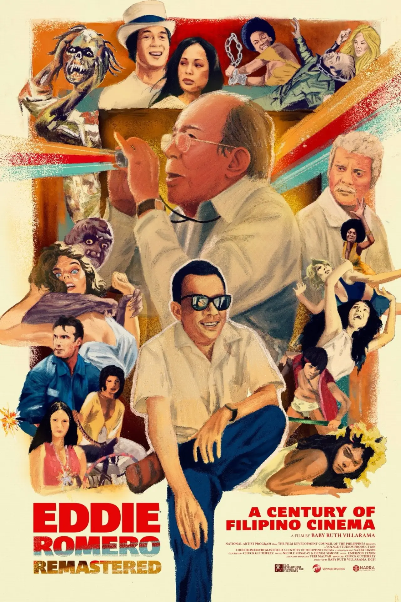 Plakat filmowy "Eddie Romero Remastered: A Century of Filipino Cinema"
