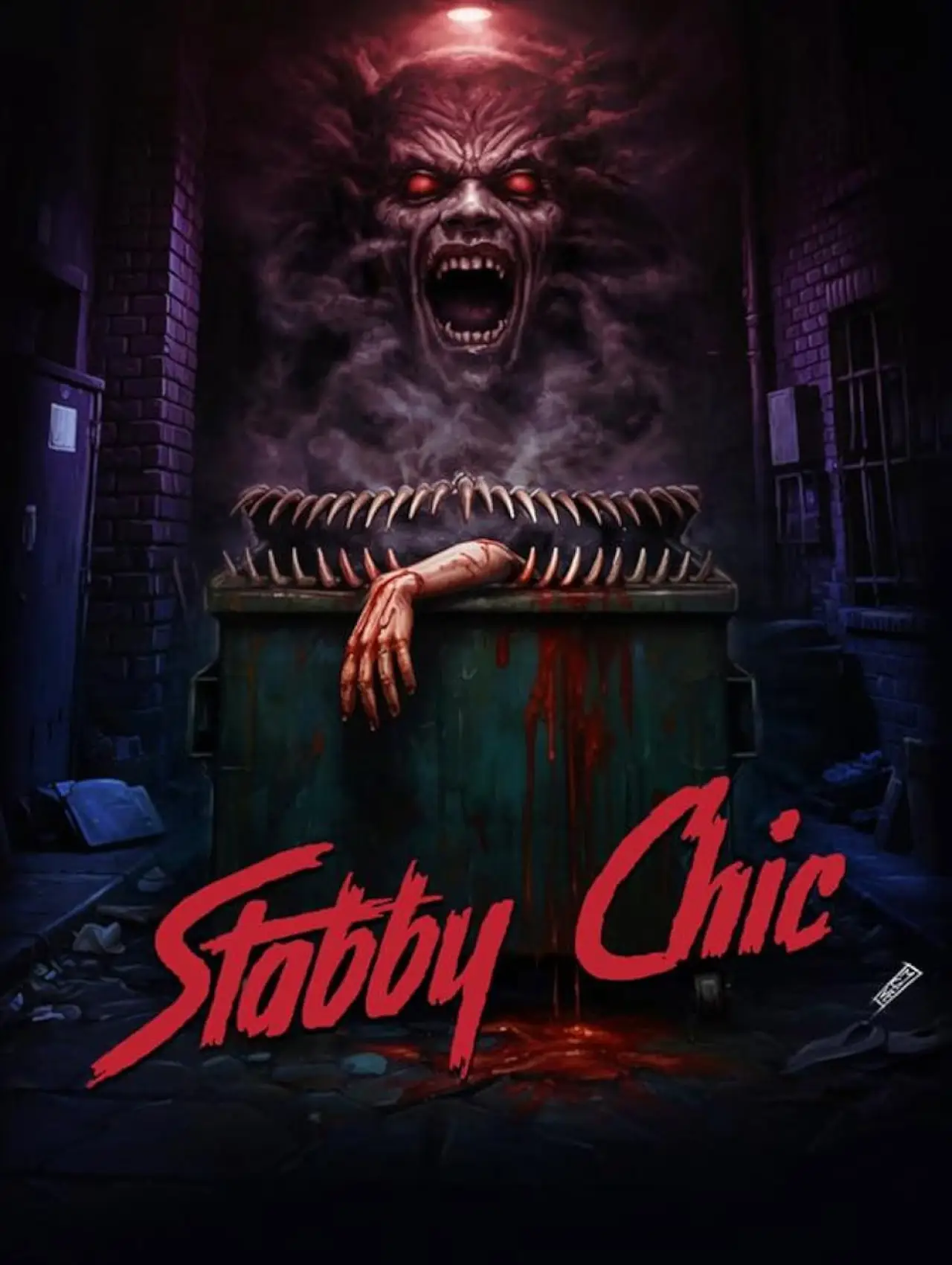 Plakat filmowy "Stabby Chic"