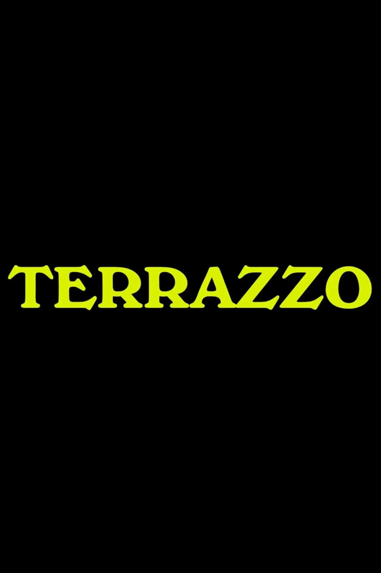 Plakat filmowy "Terrazzo"
