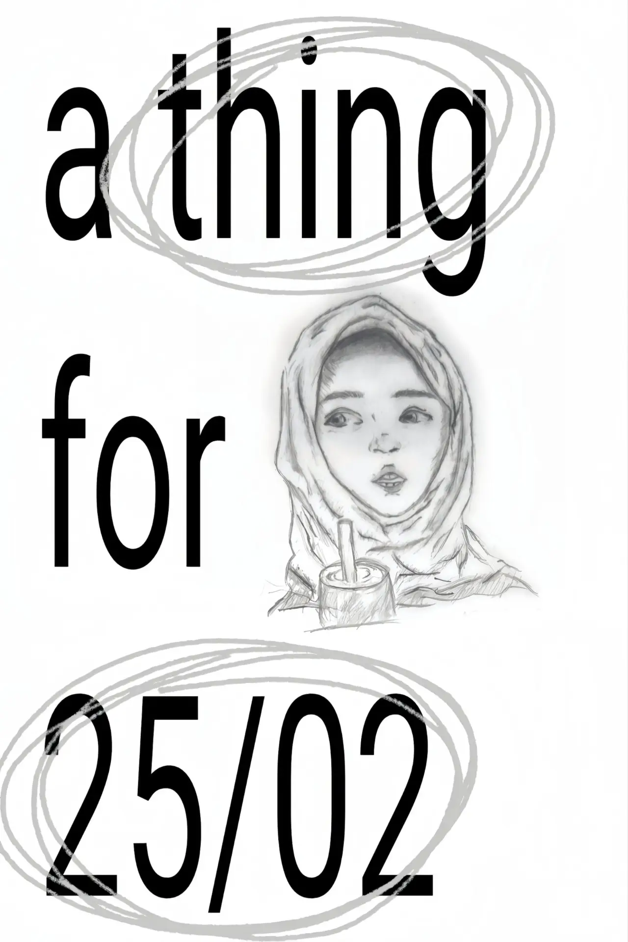 Plakat filmowy "a thing for 25/02"