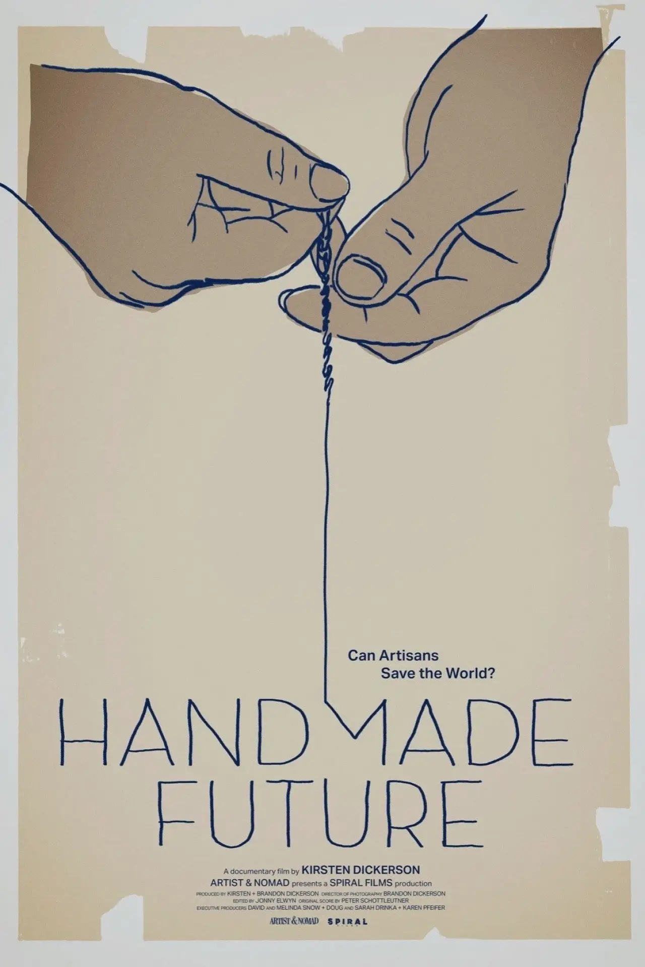 Plakat filmowy "Handmade Future"