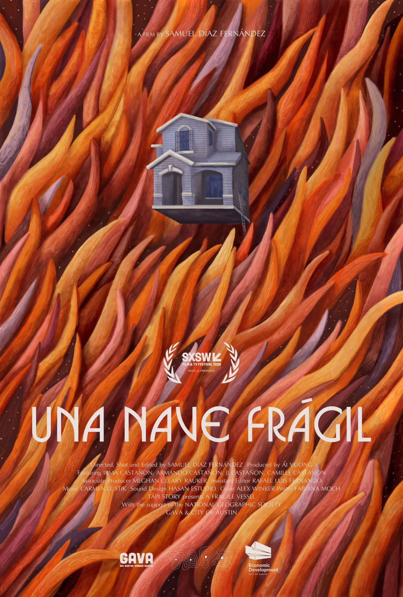 Plakat filmowy "Una Nave Fragil"
