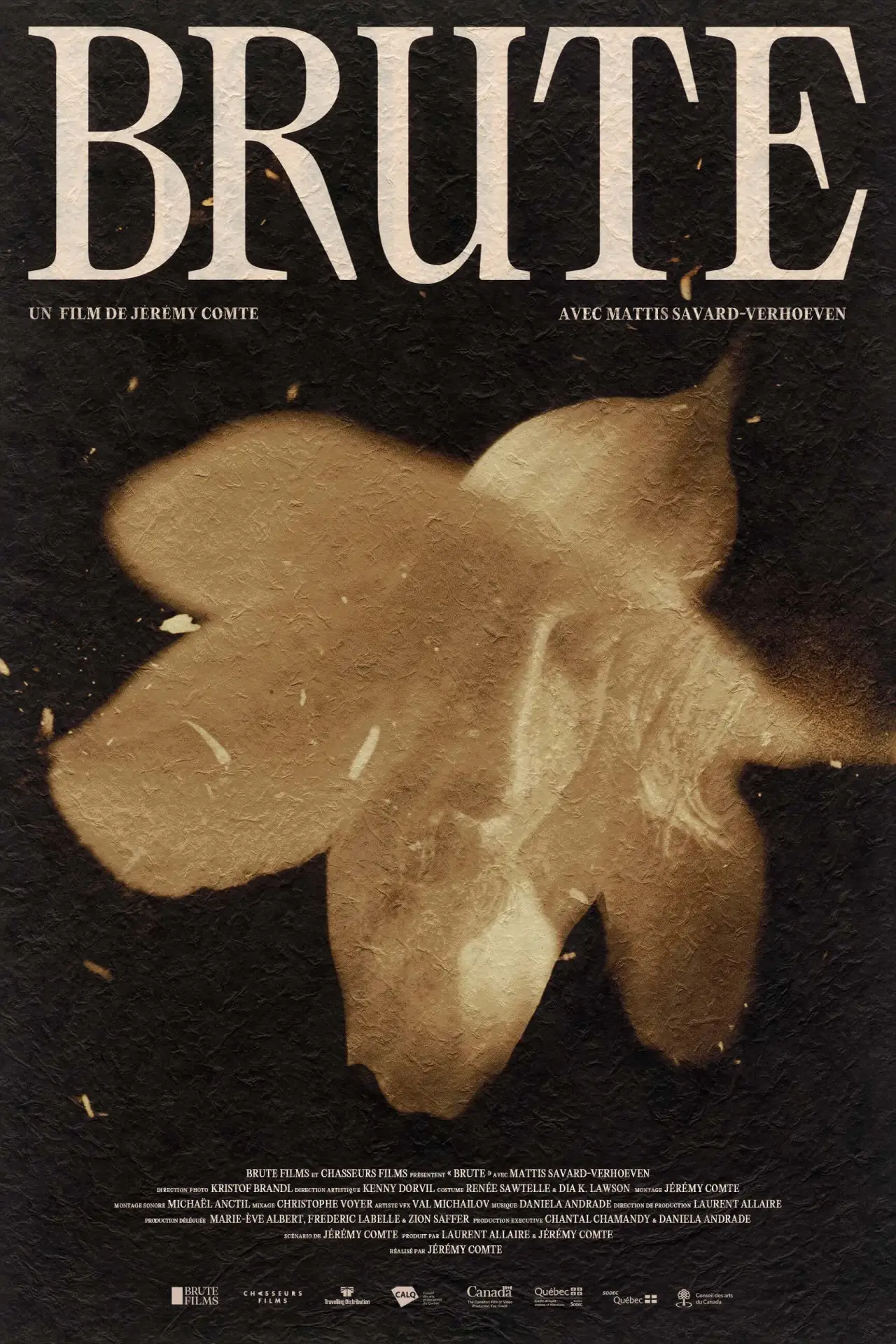 Plakat filmowy "Brute"