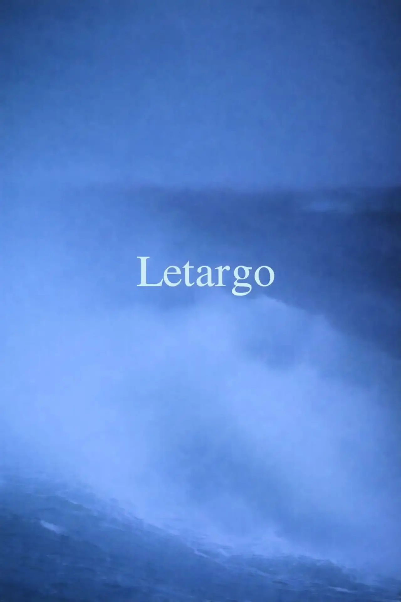 Plakat filmowy "Letargo"