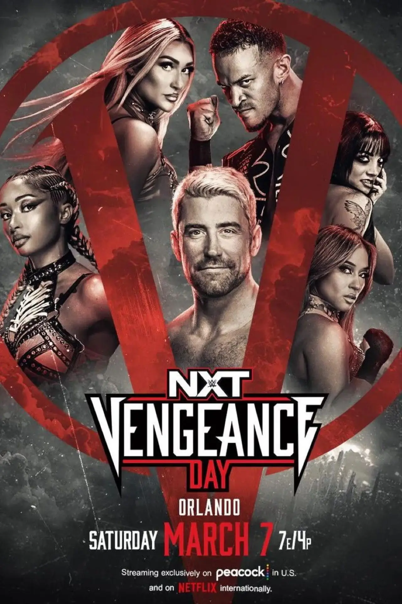Plakat filmowy "NXT Vengeance Day 2026"