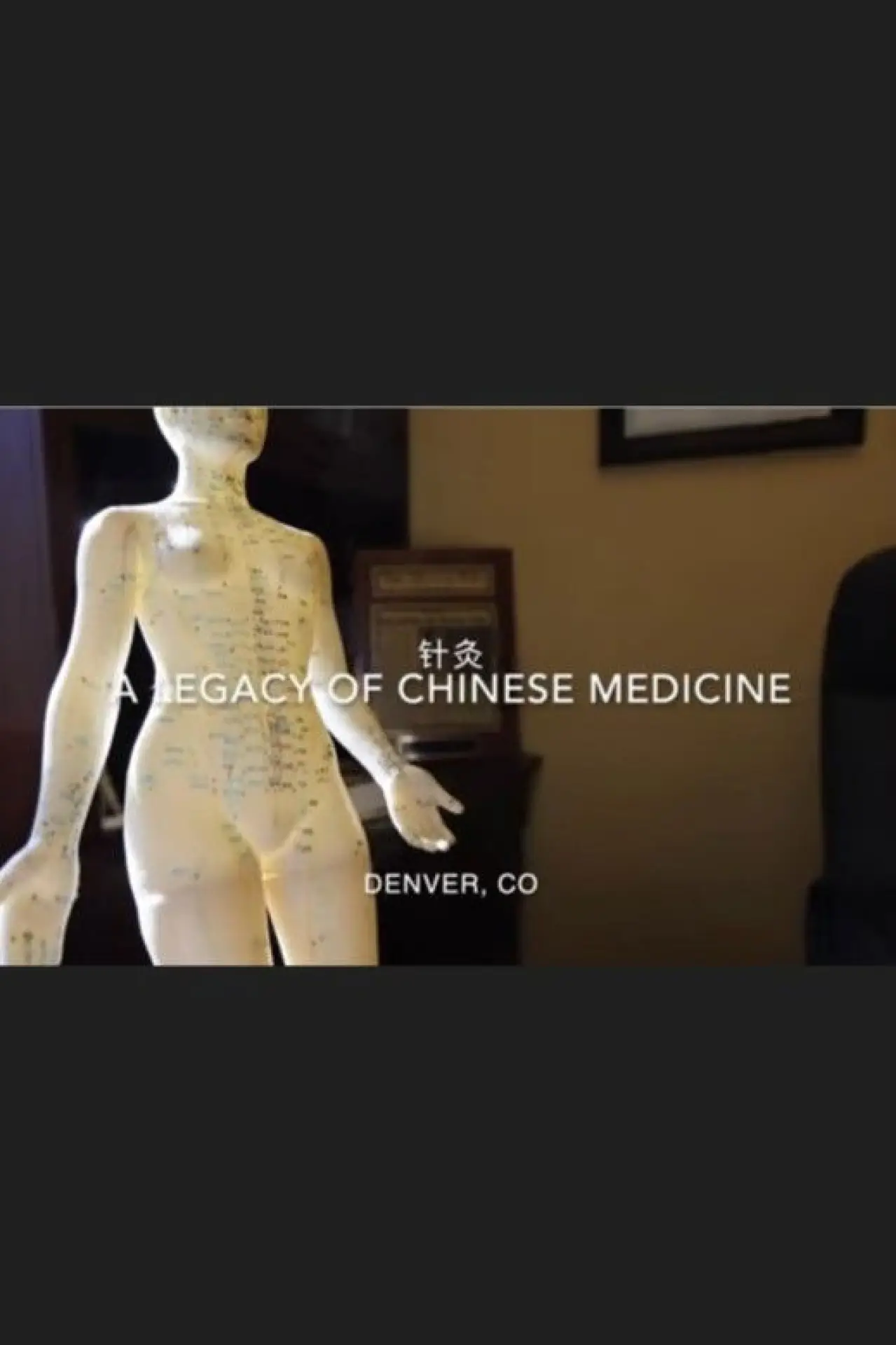 Plakat filmowy "A Legacy of Chinese Medicine"