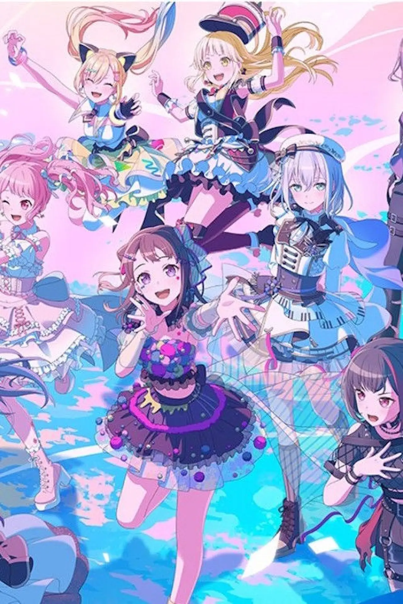 Plakat filmowy "BanG Dream! 10th Anniversary LIVE「In the name of BanG Dream!」"