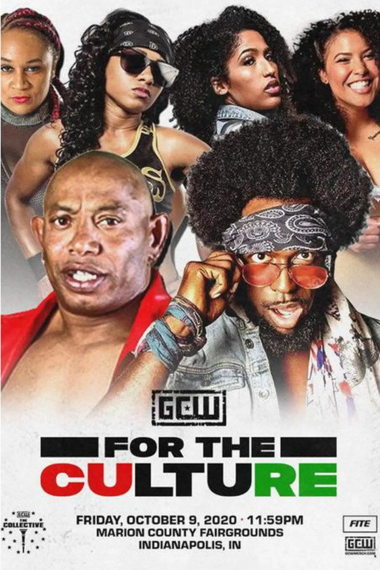 Plakat filmowy "GCW For The Culture 1"