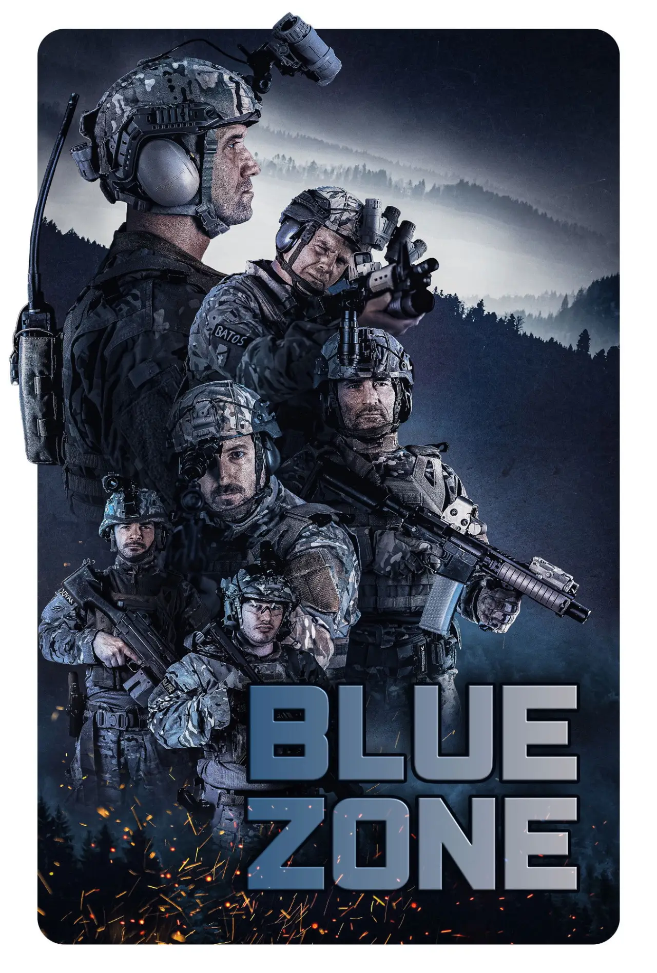 Plakat filmowy "Kék Zóna"