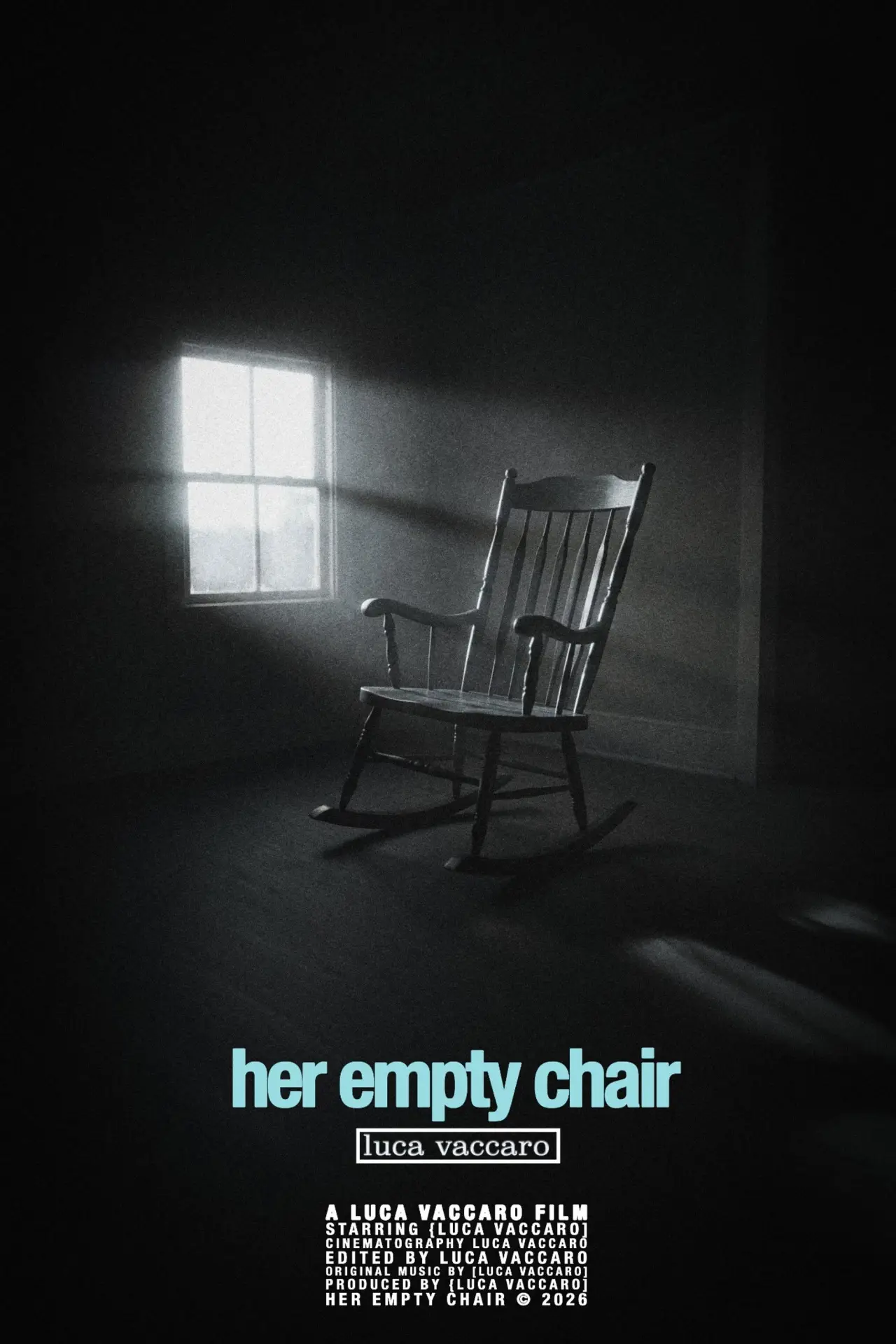 Plakat filmowy "Her Empty Chair"