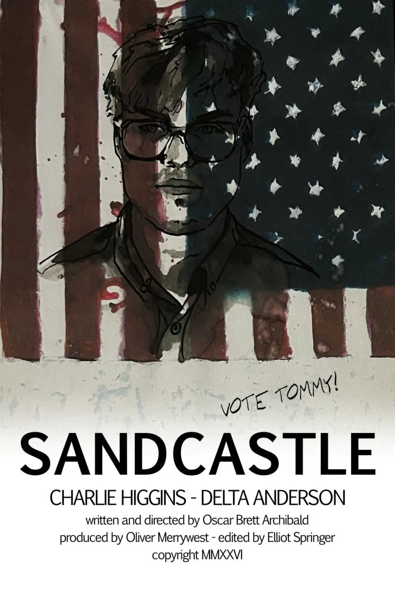 Plakat filmowy "Sandcastle"