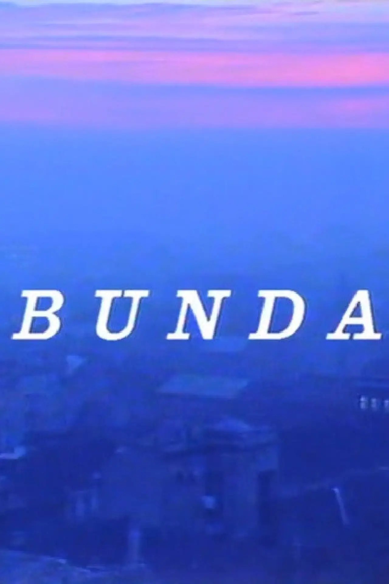Plakat filmowy "Bunda"