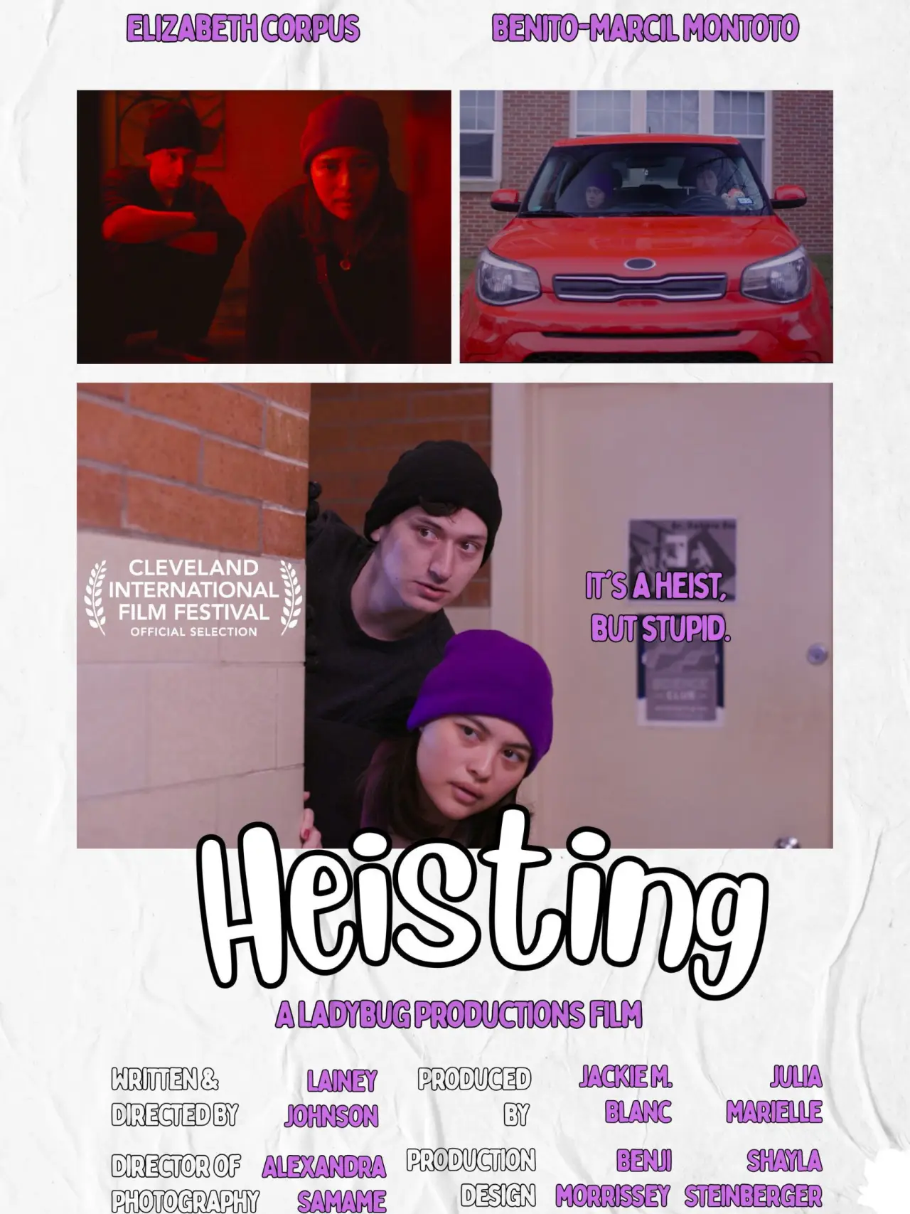 Plakat filmowy "Heisting"
