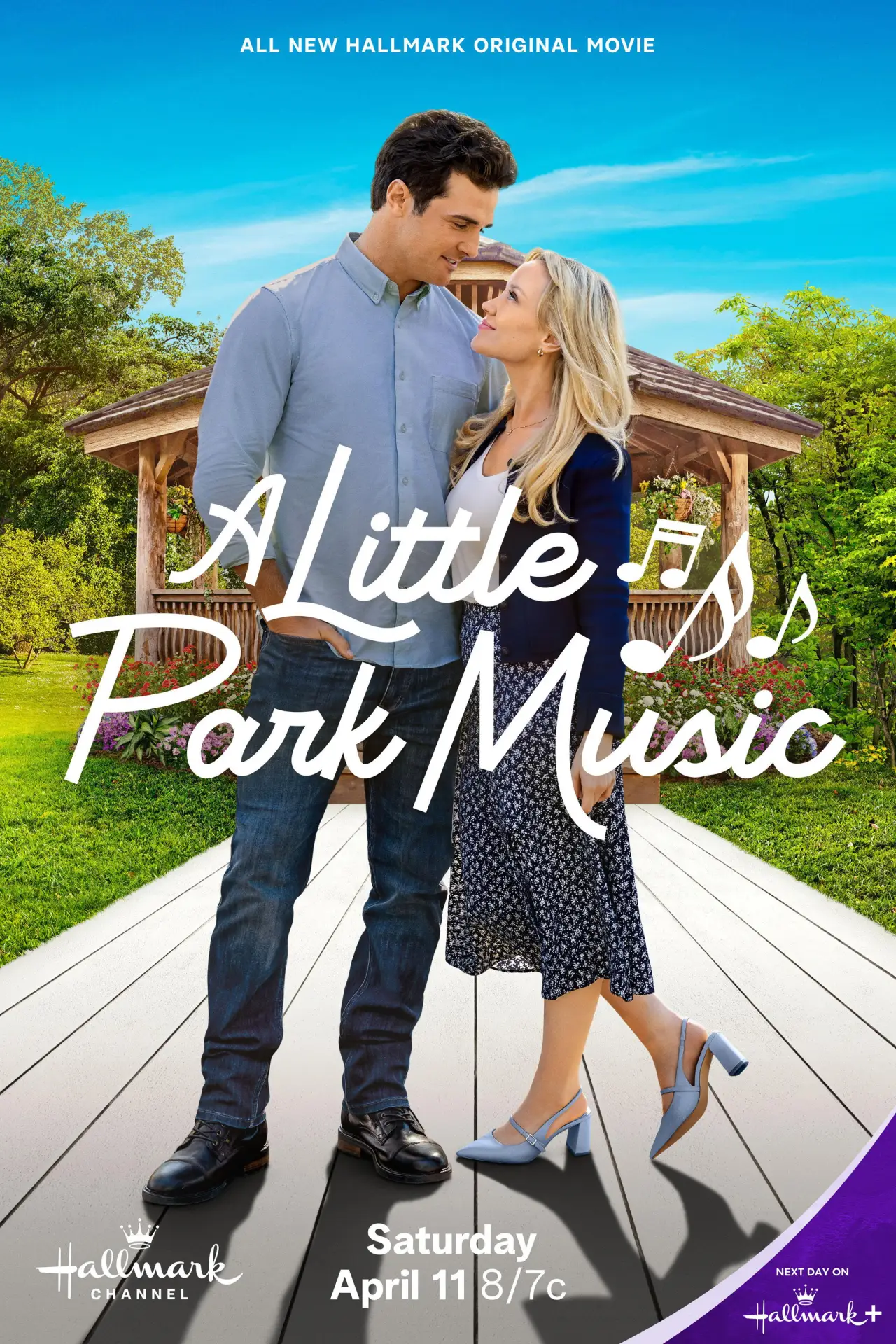 Plakat filmowy "A Little Park Music"