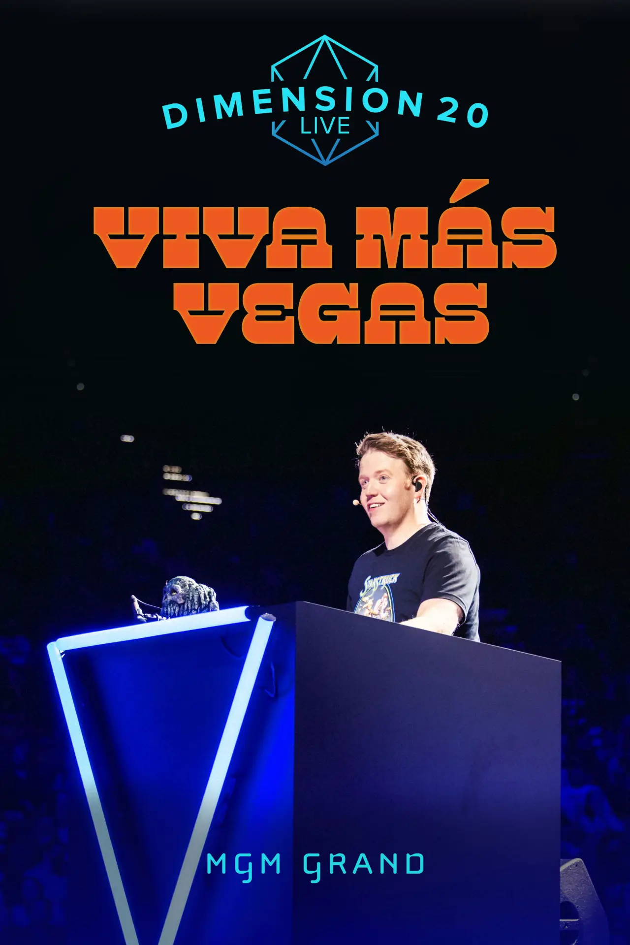 Plakat filmowy "Dimension 20 Live: Viva Más Vegas"