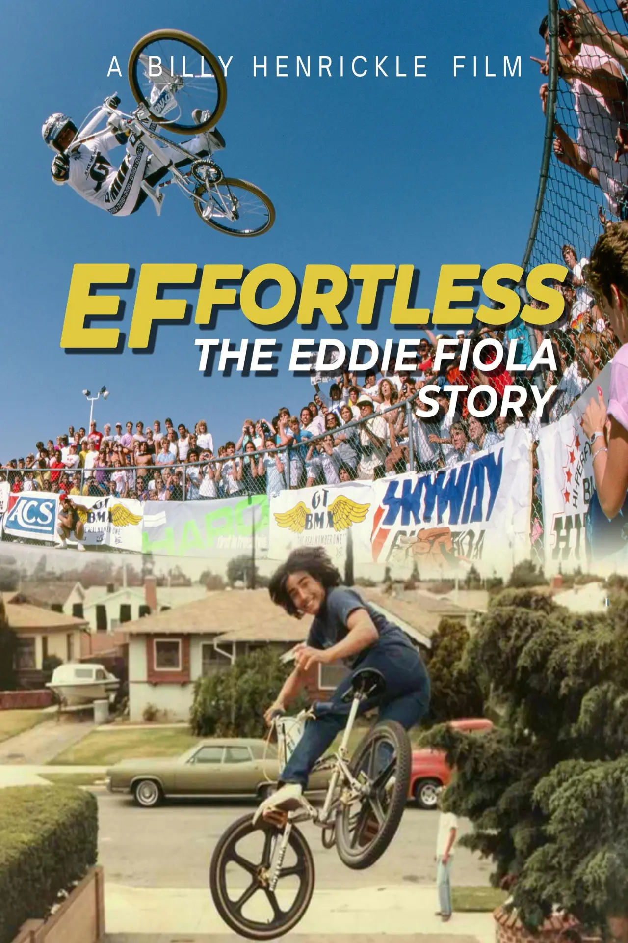 Plakat filmowy "Effortless: The Eddie Fiola Story"