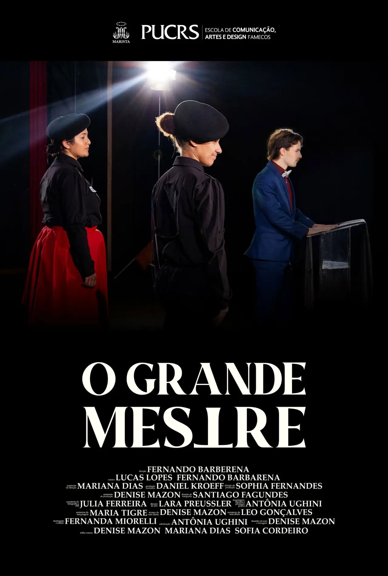 Plakat filmowy "O Grande Mestre"