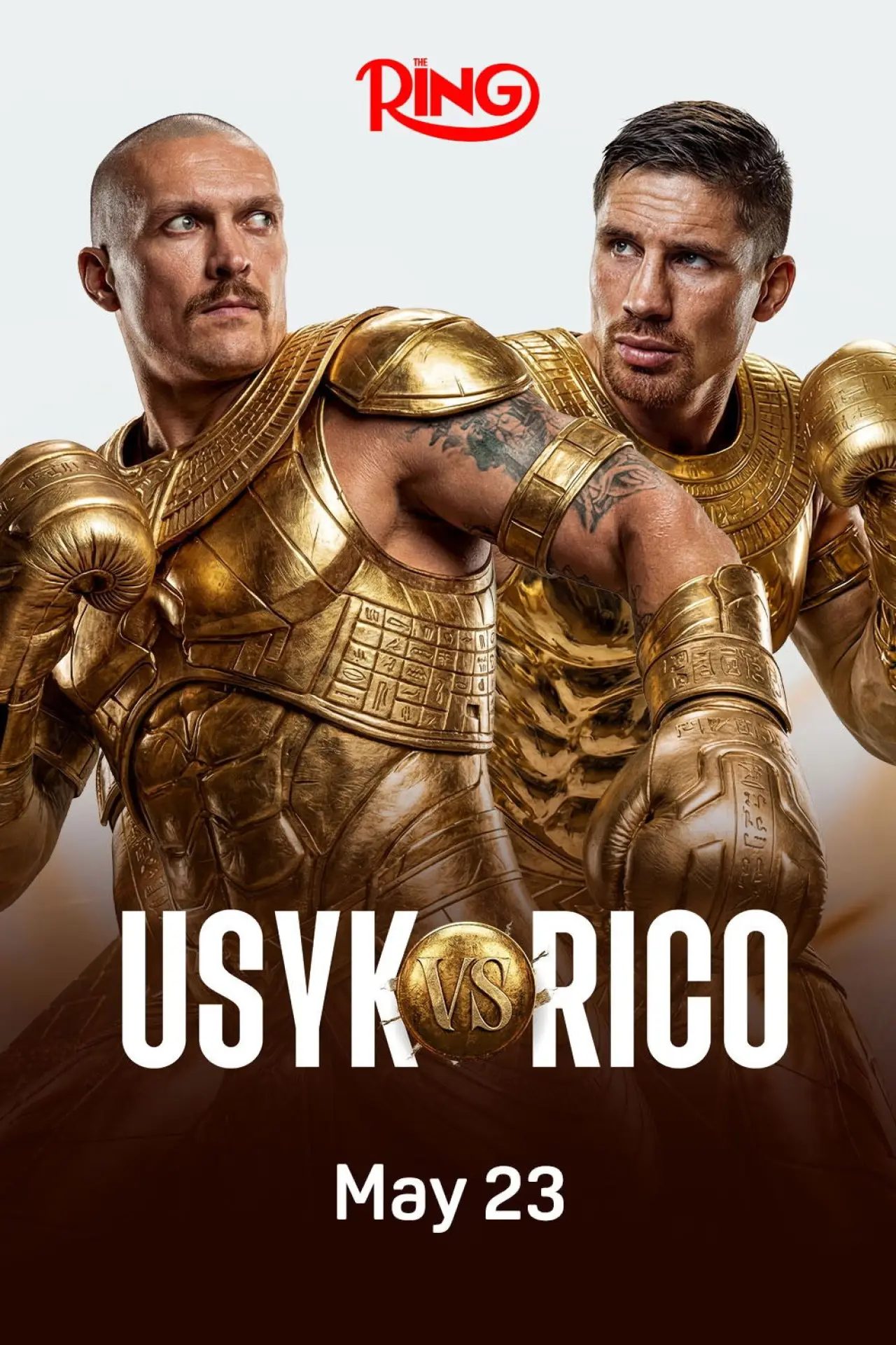 Plakat filmowy "Oleksandr Usyk vs. Rico Verhoeven"