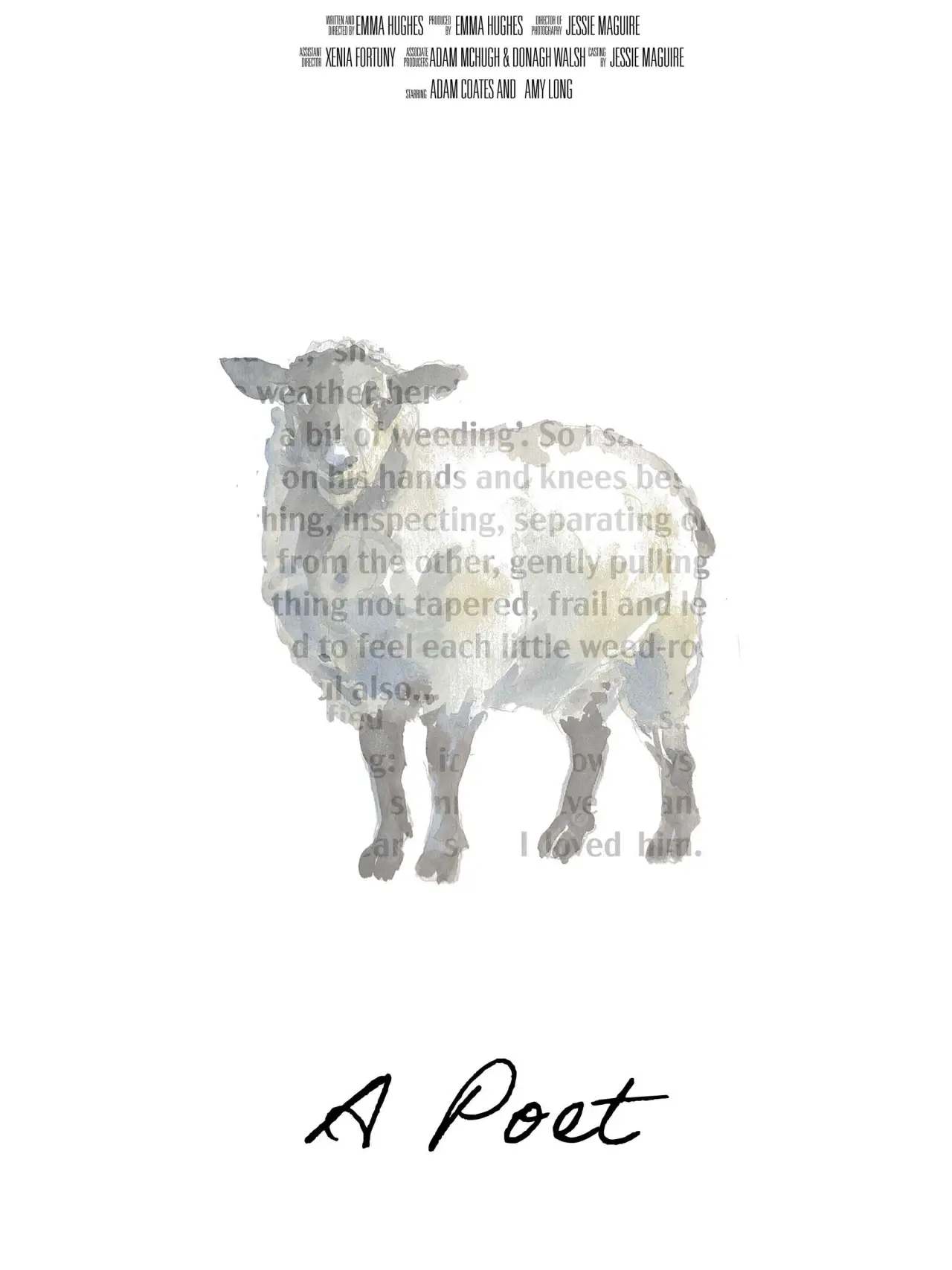 Plakat filmowy "A Poet"