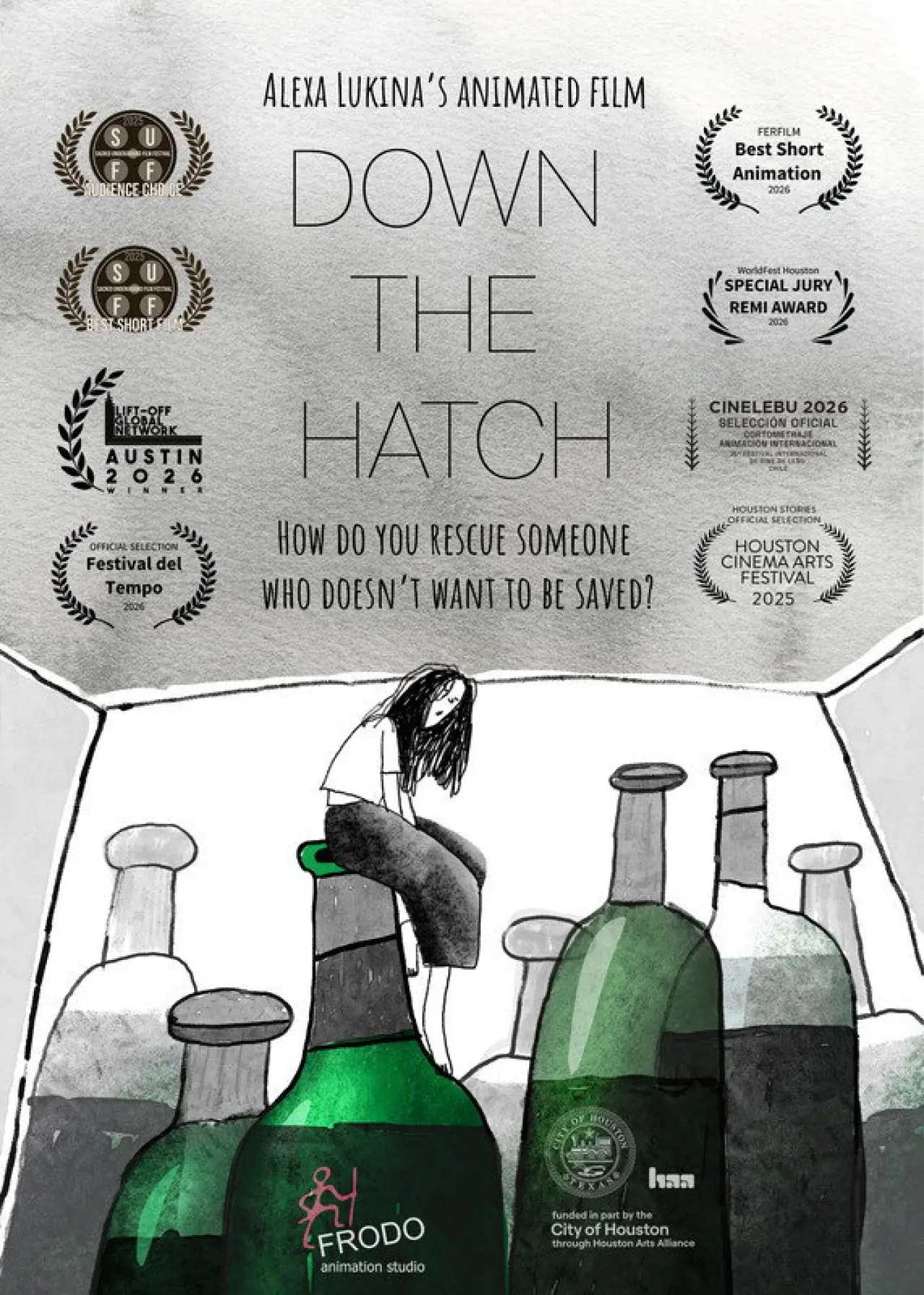 Plakat filmowy "До дна"