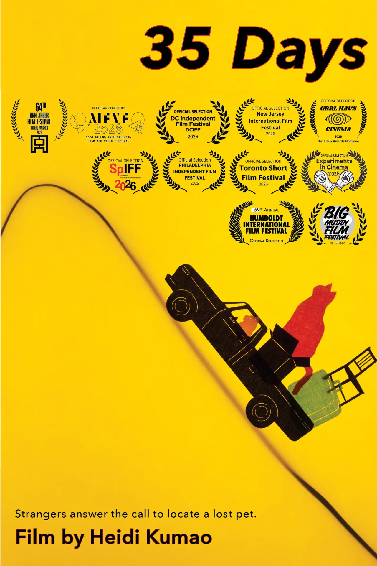 Plakat filmowy "35 Days"