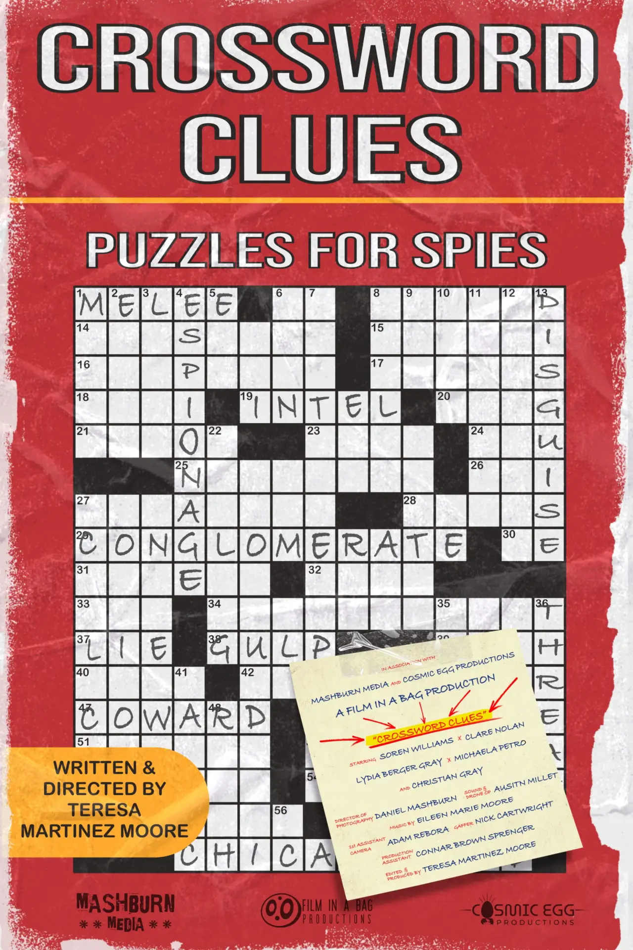 Plakat filmowy "Crossword Clues"