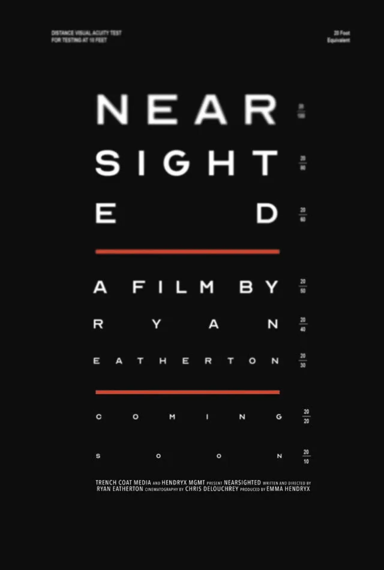 Plakat filmowy "Nearsighted"